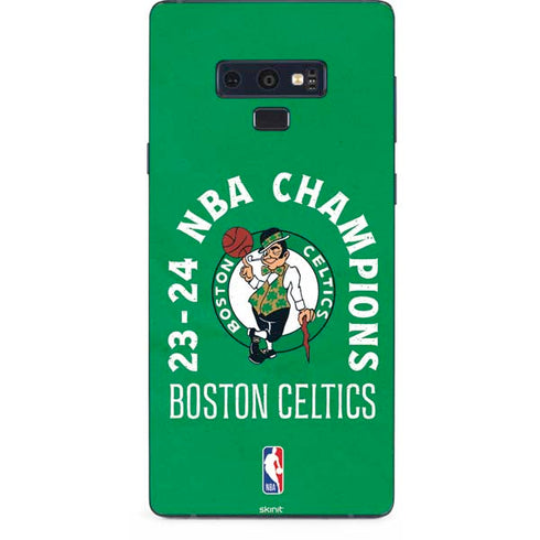2024 NBA Champions Boston Celtics Galaxy Note 9 Skin