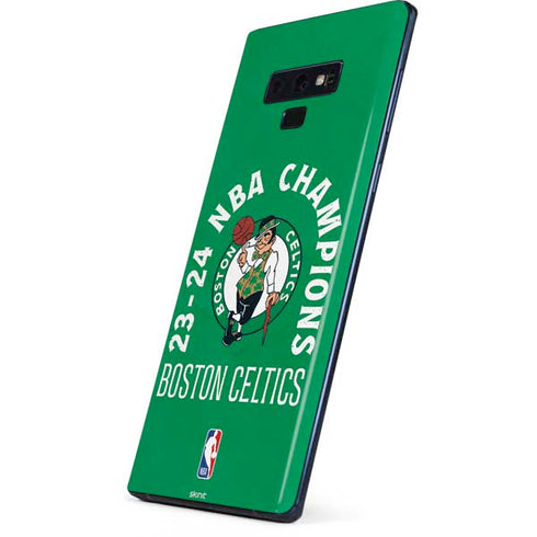 2024 NBA Champions Boston Celtics Galaxy Note 9 Skin