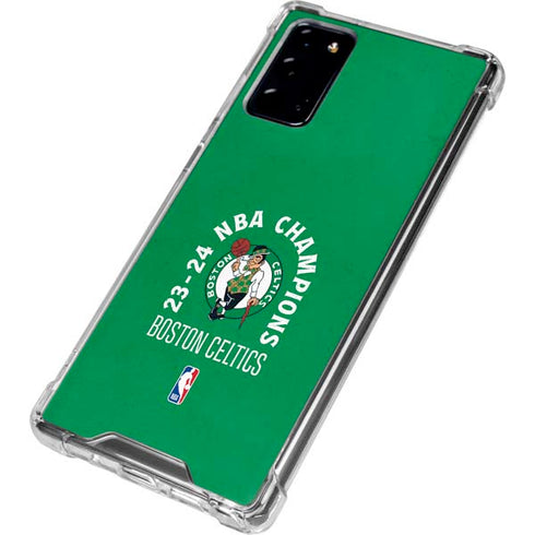 2024 NBA Champions Boston Celtics Galaxy Note20 5G Clear Case