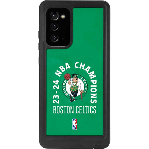 2024 NBA Champions Boston Celtics Galaxy Note20 5G Waterproof Case