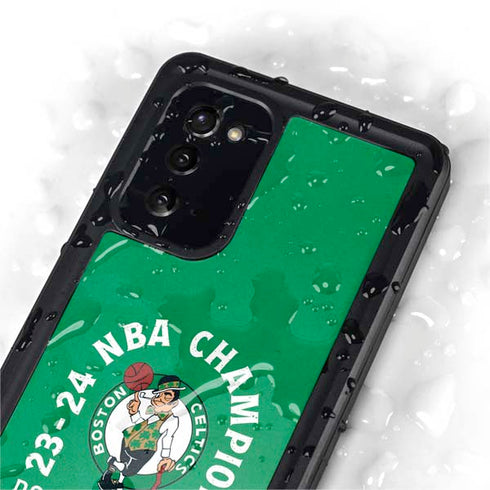 2024 NBA Champions Boston Celtics Galaxy Note20 5G Waterproof Case