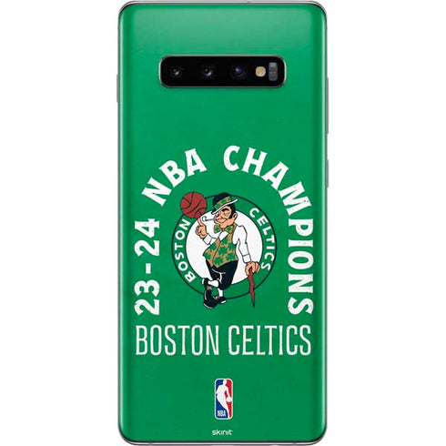 2024 NBA Champions Boston Celtics Galaxy S10 Plus Skin