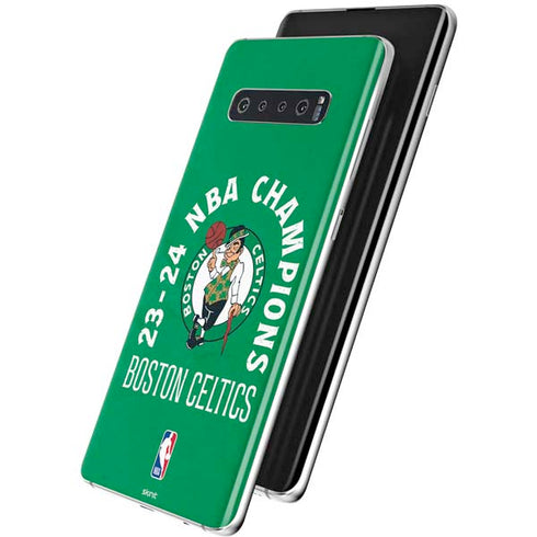 2024 NBA Champions Boston Celtics Galaxy S10 Skin