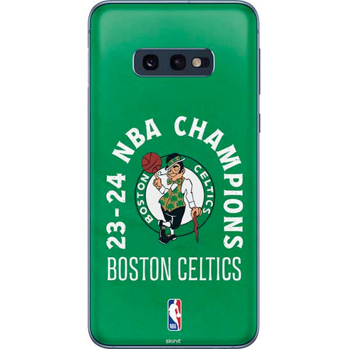 2024 NBA Champions Boston Celtics Galaxy S10e Skin