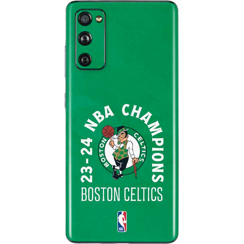 2024 NBA Champions Boston Celtics Galaxy S20 Fan Edition Skin