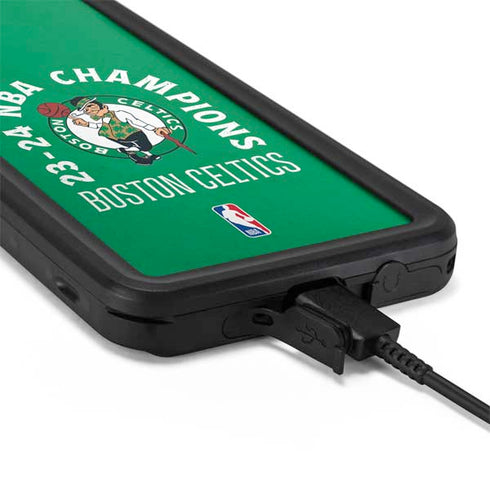 2024 NBA Champions Boston Celtics Galaxy S20 Waterproof Case