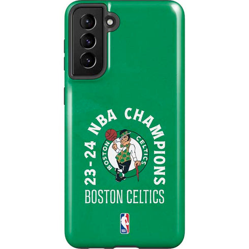 2024 NBA Champions Boston Celtics Galaxy S21 FE Pro Case