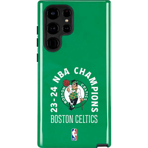 2024 NBA Champions Boston Celtics Galaxy S22 Ultra Pro Case