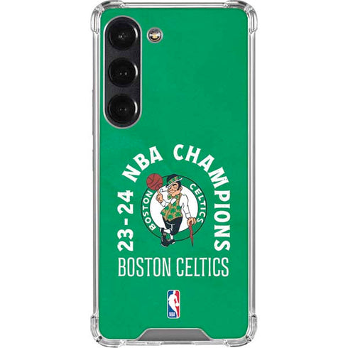 2024 NBA Champions Boston Celtics Galaxy S23 Clear Case