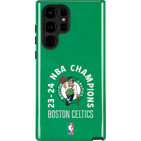 2024 NBA Champions Boston Celtics Galaxy S25 Ultra Impact Case