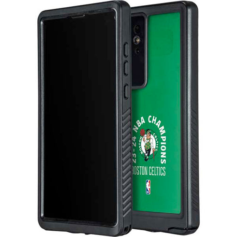 2024 NBA Champions Boston Celtics Galaxy S24 Ultra Waterproof Case