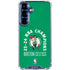 2024 NBA Champions Boston Celtics Galaxy S25 Clear Case