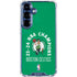 2024 NBA Champions Boston Celtics Galaxy S25 Plus Clear Case