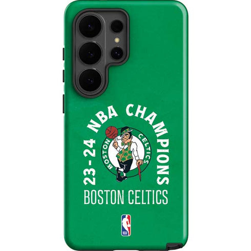 2024 NBA Champions Boston Celtics Galaxy S26 Ultra Impact Case