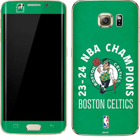 2024 NBA Champions Boston Celtics Galaxy S7 Edge Skin