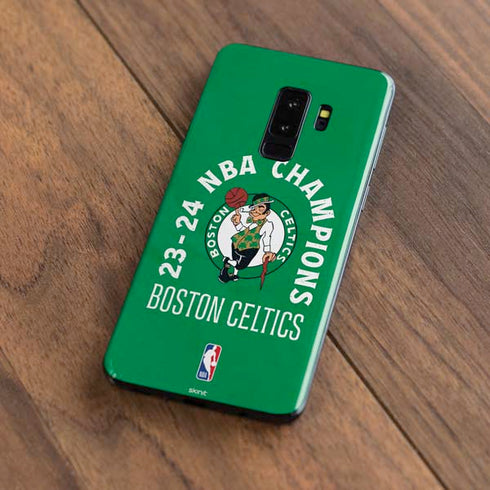 2024 NBA Champions Boston Celtics Galaxy S9 Plus Skin