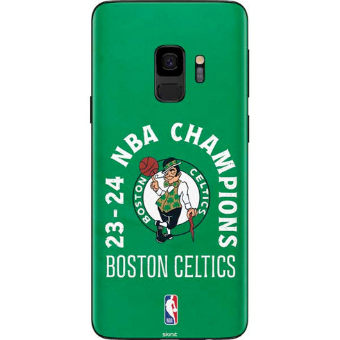 2024 NBA Champions Boston Celtics Galaxy S9 Skin