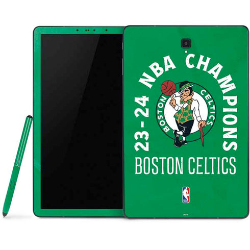 2024 NBA Champions Boston Celtics Samsung Galaxy Tab Skin