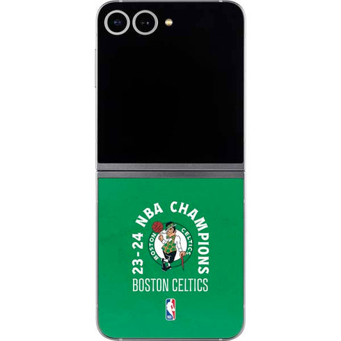 2024 NBA Champions Boston Celtics Galaxy Z Flip6 Skin