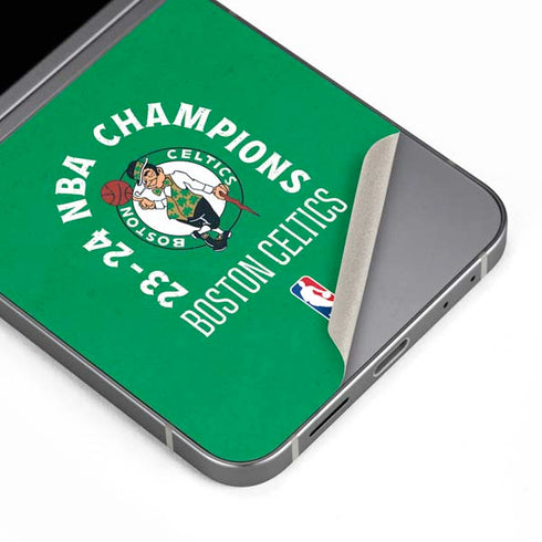 2024 NBA Champions Boston Celtics Galaxy Z Flip6 Skin