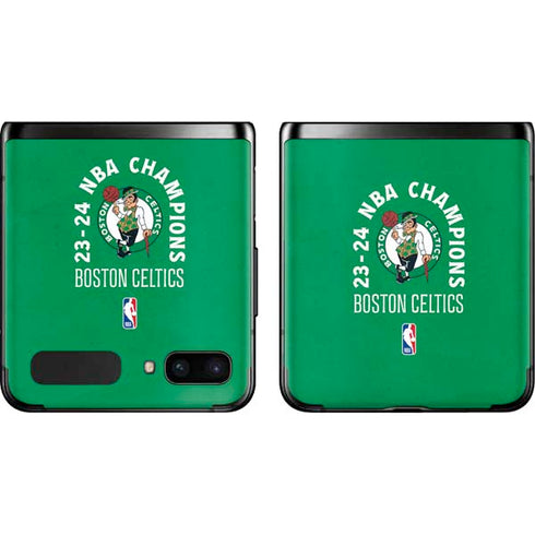 2024 NBA Champions Boston Celtics Galaxy Z Flip Skin