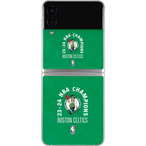 2024 NBA Champions Boston Celtics Galaxy Z Flip3 5G Skin