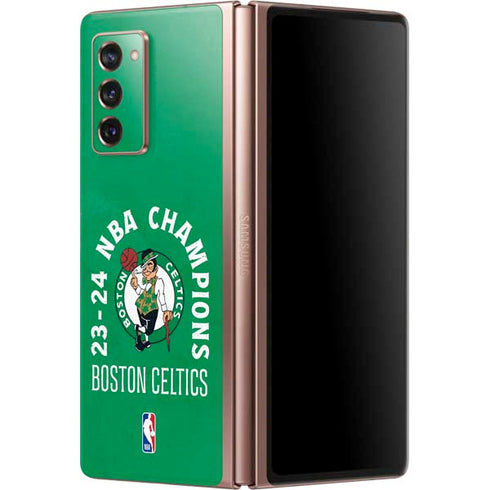 2024 NBA Champions Boston Celtics Galaxy Z Fold2 5G Skin