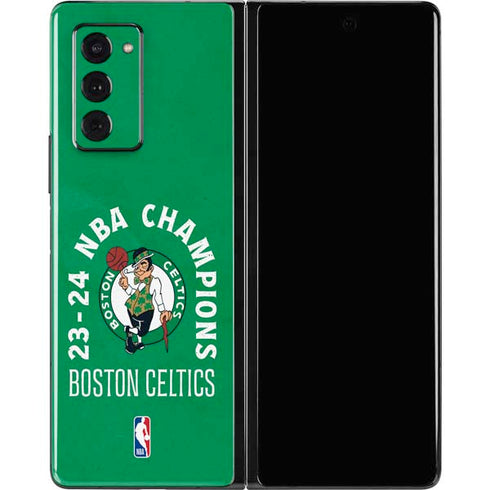 2024 NBA Champions Boston Celtics Galaxy Z Fold2 5G Skin