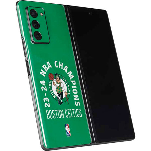 2024 NBA Champions Boston Celtics Galaxy Z Fold2 5G Skin