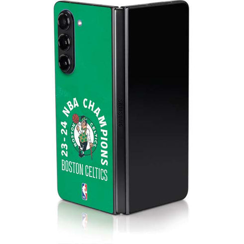 2024 NBA Champions Boston Celtics Galaxy Z Fold5 5G Skin