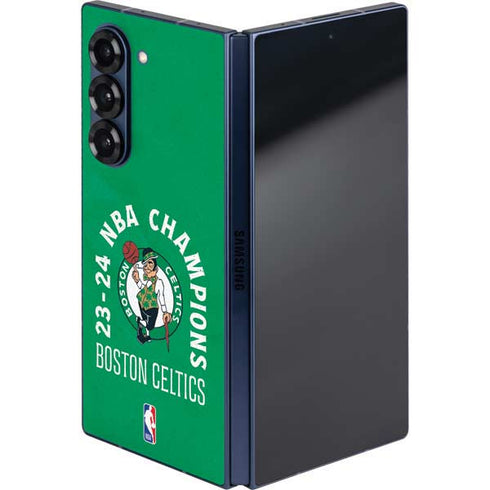 2024 NBA Champions Boston Celtics Galaxy Z Fold6 Skin