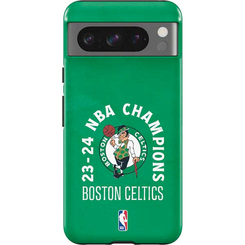 2024 NBA Champions Boston Celtics Pixel Cases