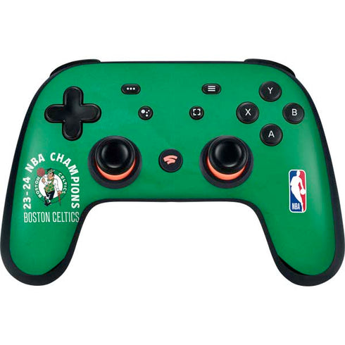 2024 NBA Champions Boston Celtics Google Stadia Controller Skin