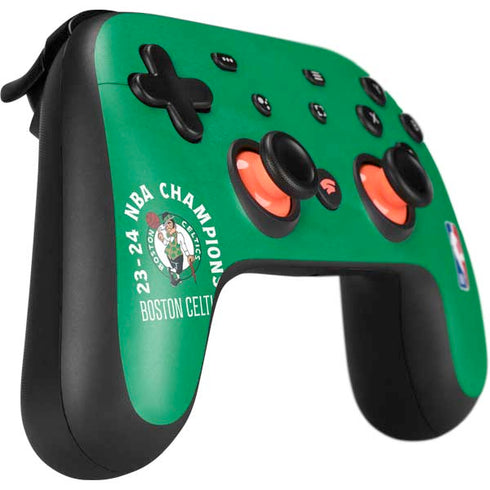 2024 NBA Champions Boston Celtics Google Stadia Controller Skin