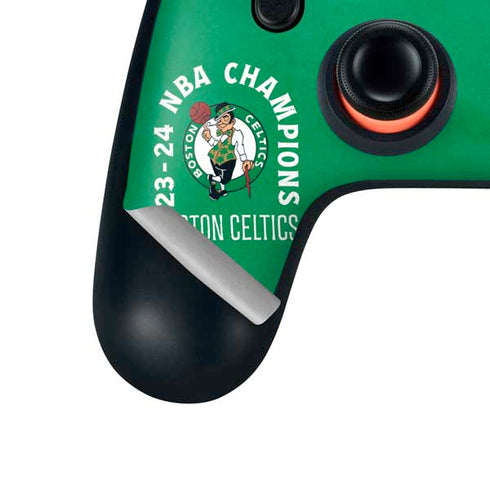 2024 NBA Champions Boston Celtics Google Stadia Controller Skin