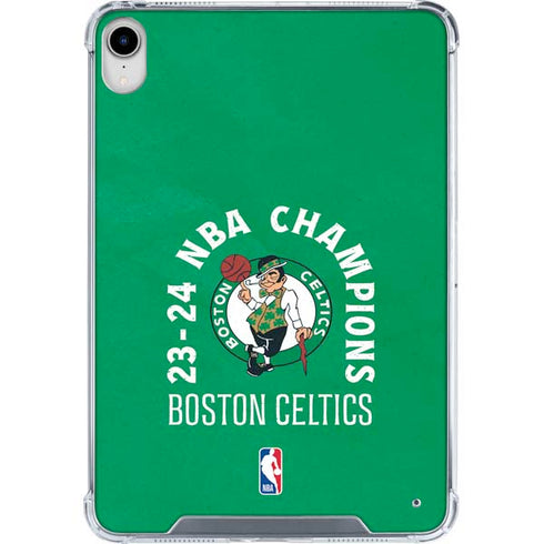 2024 NBA Champions Boston Celtics iPad 11th Gen (2025) Clear Case