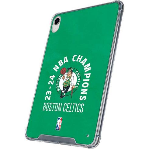 2024 NBA Champions Boston Celtics iPad 11th Gen (2025) Clear Case