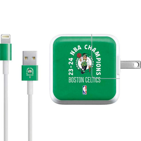 2024 NBA Champions Boston Celtics iPad Charger (10W USB) Skin