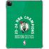 2024 NBA Champions Boston Celtics iPad Pro 11in (2024) Clear Case