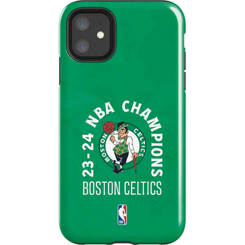 2024 NBA Champions Boston Celtics iPhone 11 Impact Case