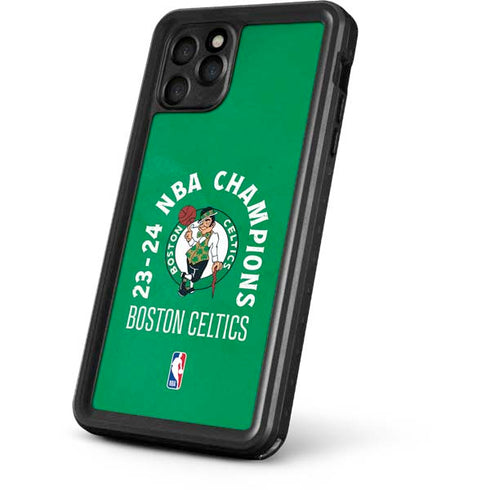 2024 NBA Champions Boston Celtics iPhone 11 Pro Max Waterproof Case