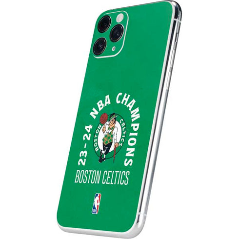 2024 NBA Champions Boston Celtics iPhone 11 Pro Skin