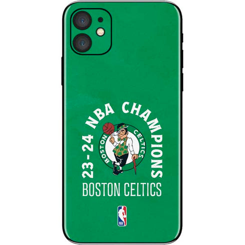 2024 NBA Champions Boston Celtics iPhone 11 Skin