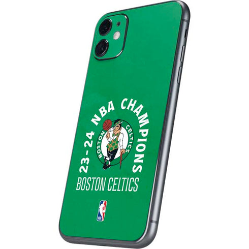 2024 NBA Champions Boston Celtics iPhone 11 Skin