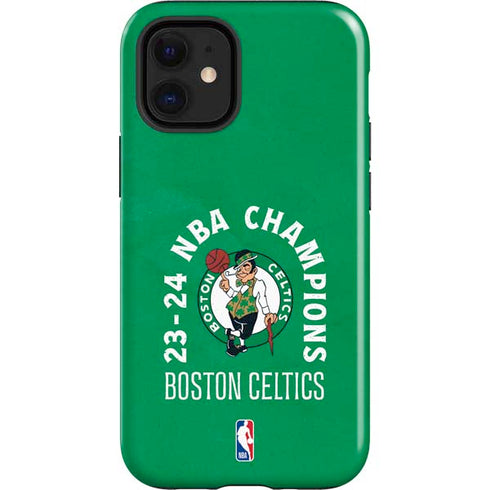 2024 NBA Champions Boston Celtics iPhone 12 Mini Impact Case