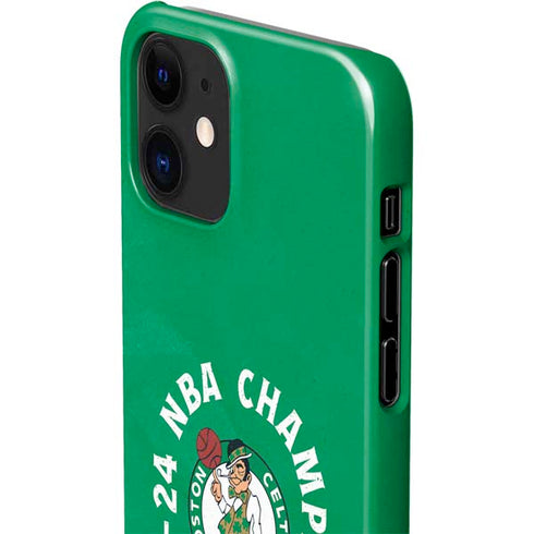2024 NBA Champions Boston Celtics iPhone 12 Mini Lite Case