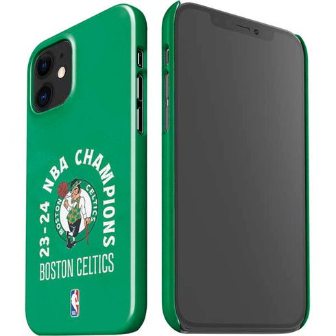 2024 NBA Champions Boston Celtics iPhone 12 Mini Lite Case