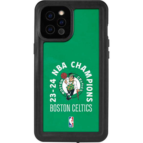 2024 NBA Champions Boston Celtics iPhone 12 Pro Max Waterproof Case