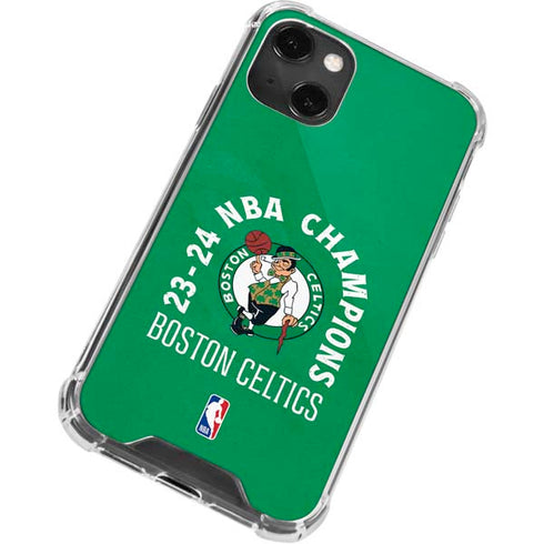 2024 NBA Champions Boston Celtics iPhone 13 Mini Clear Case