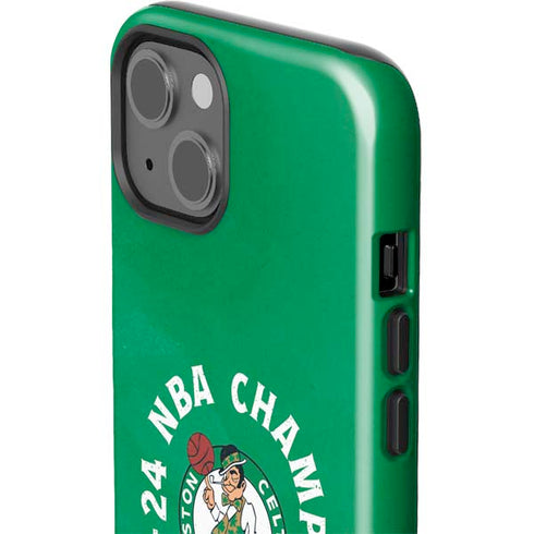2024 NBA Champions Boston Celtics iPhone 14 Plus Impact Case
